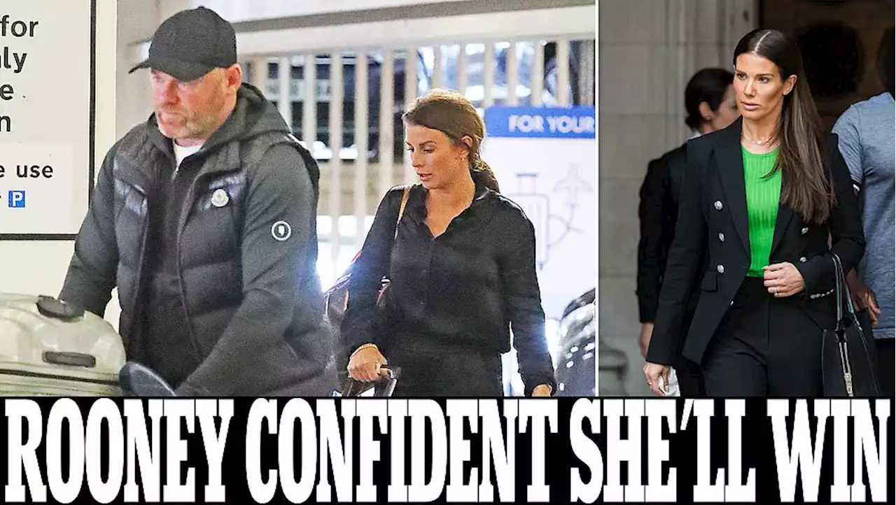 Coleen Rooney is 'confident' she will WIN Wagatha Christie libel trial