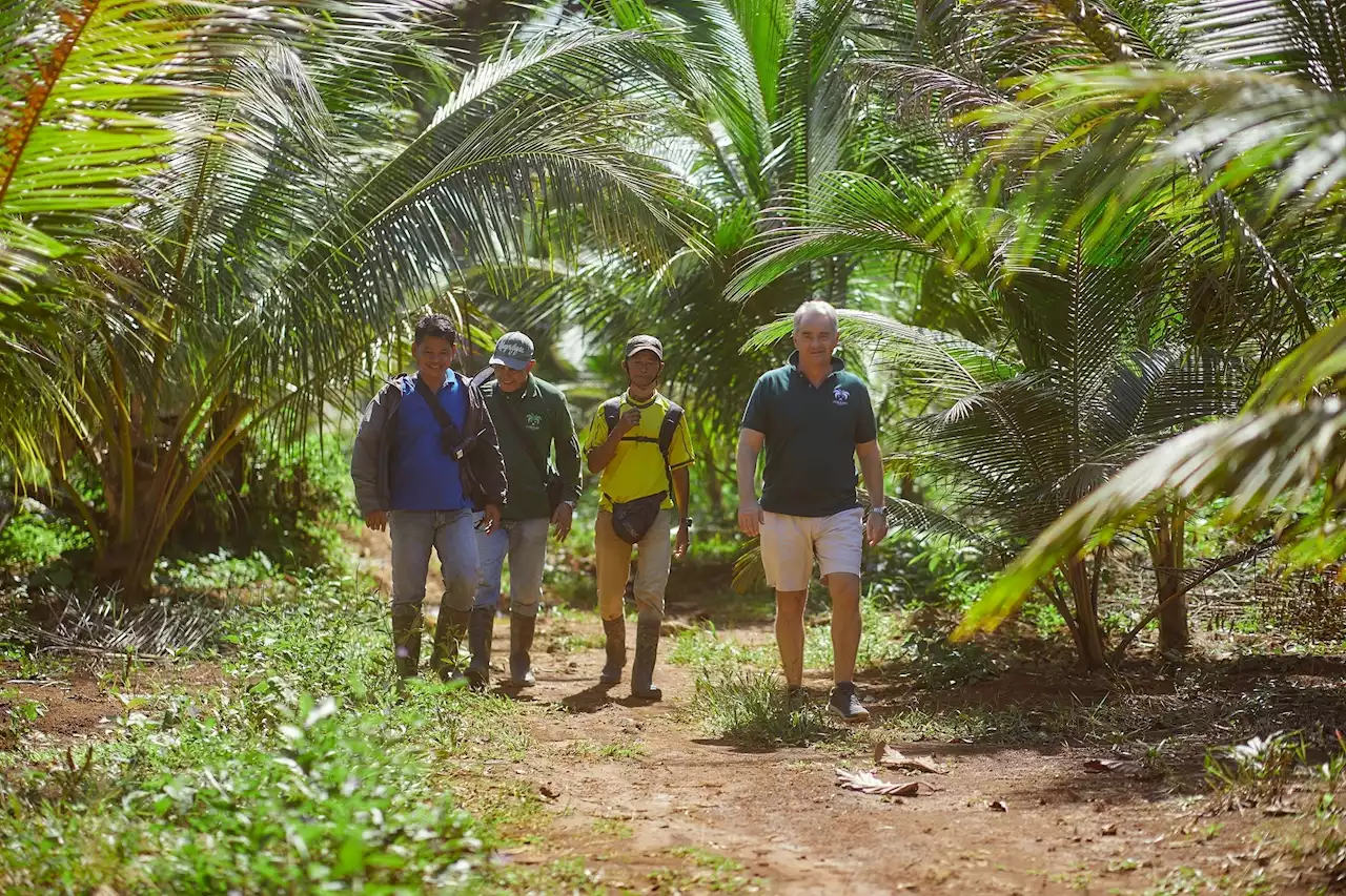 Palawan coconut farm believes that engaging the local community is key to global success