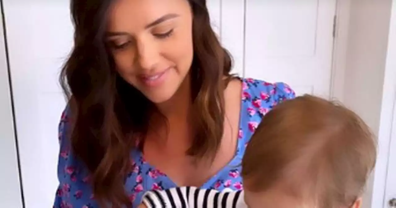 Lucy Mecklenburgh 'making memories' with son Roman as she reaches due date