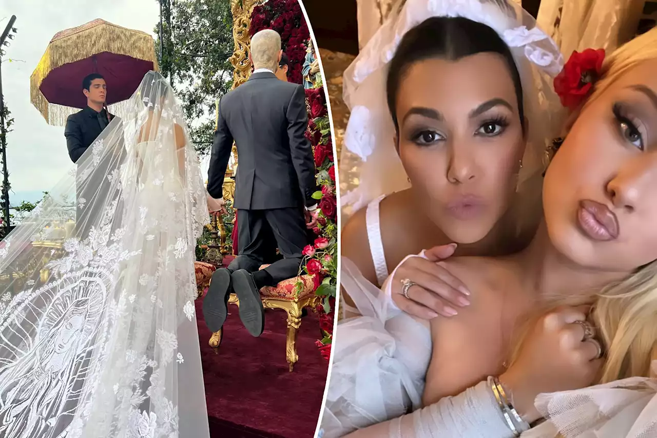 Kourtney Kardashian marries Travis Barker in another wedding in Italy