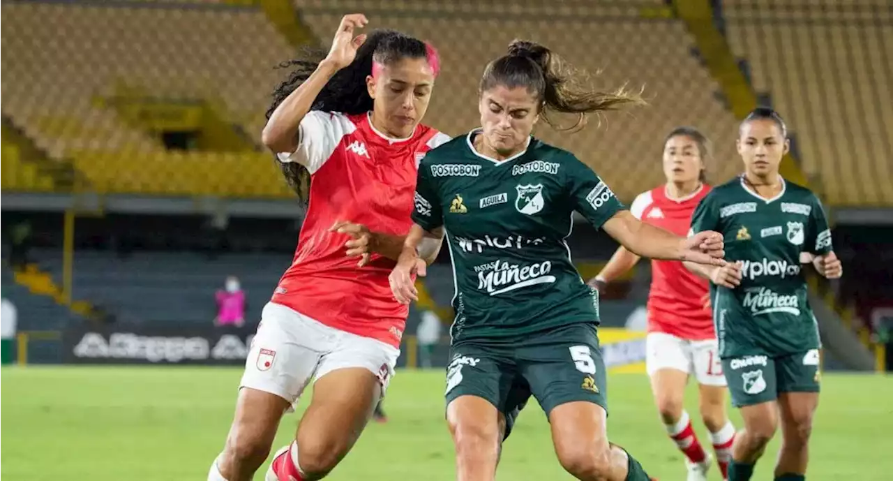 Deportivo Cali recibe a Santa Fe en primer pulso de las semifinal femenina - Pulzo