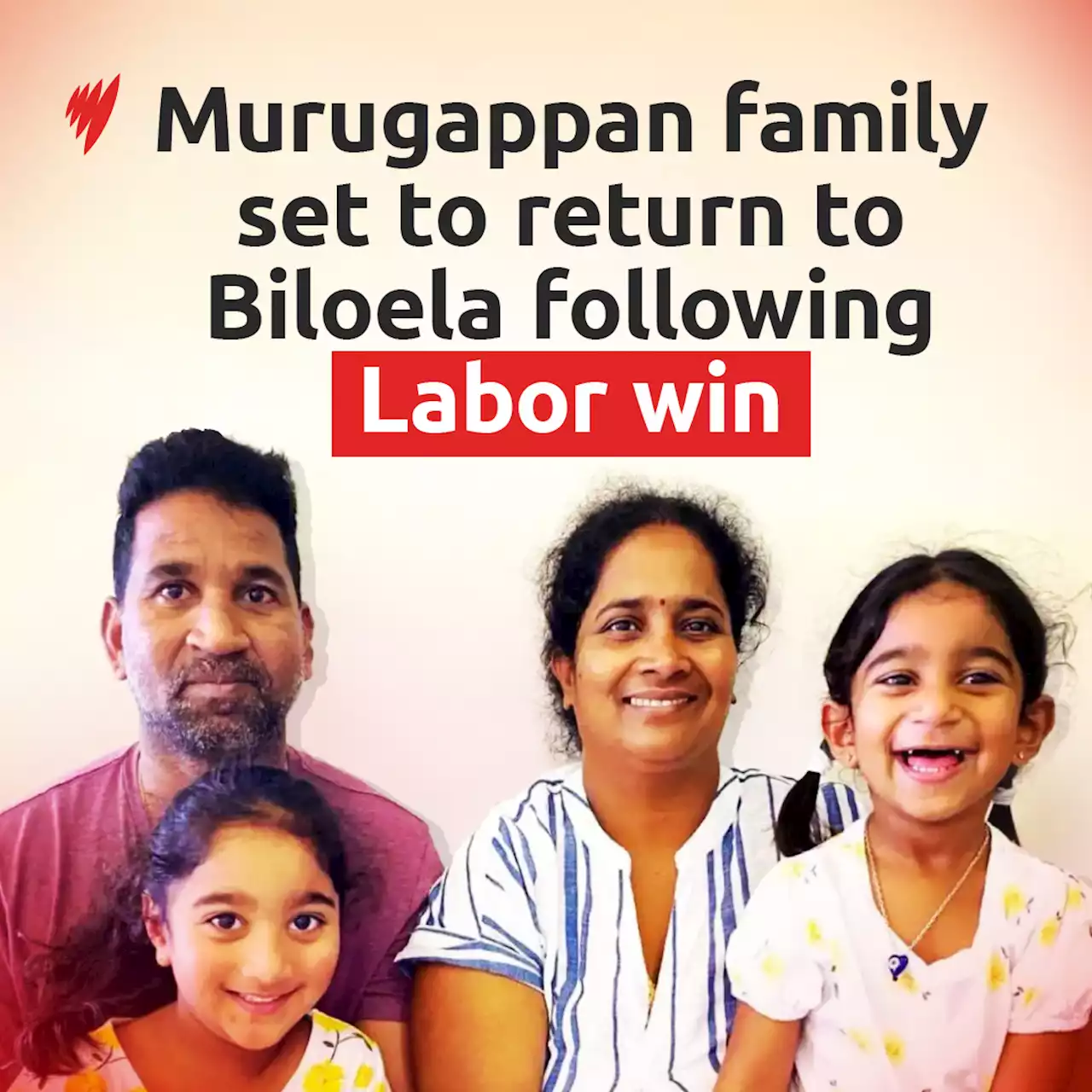 'Many happy tears were shed': Murugappan family set to return to Biloela following Labor win