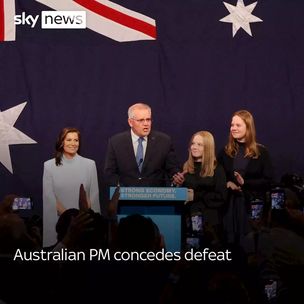 Australia elections: New PM Anthony Albanese pledges to unite country after Scott Morrison concedes defeat