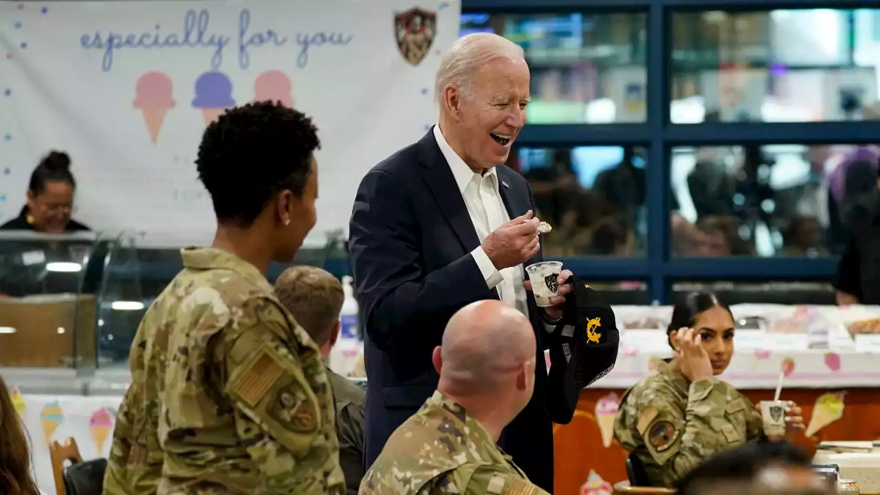 Biden pushes economic, security aims as he ends South Korea visit