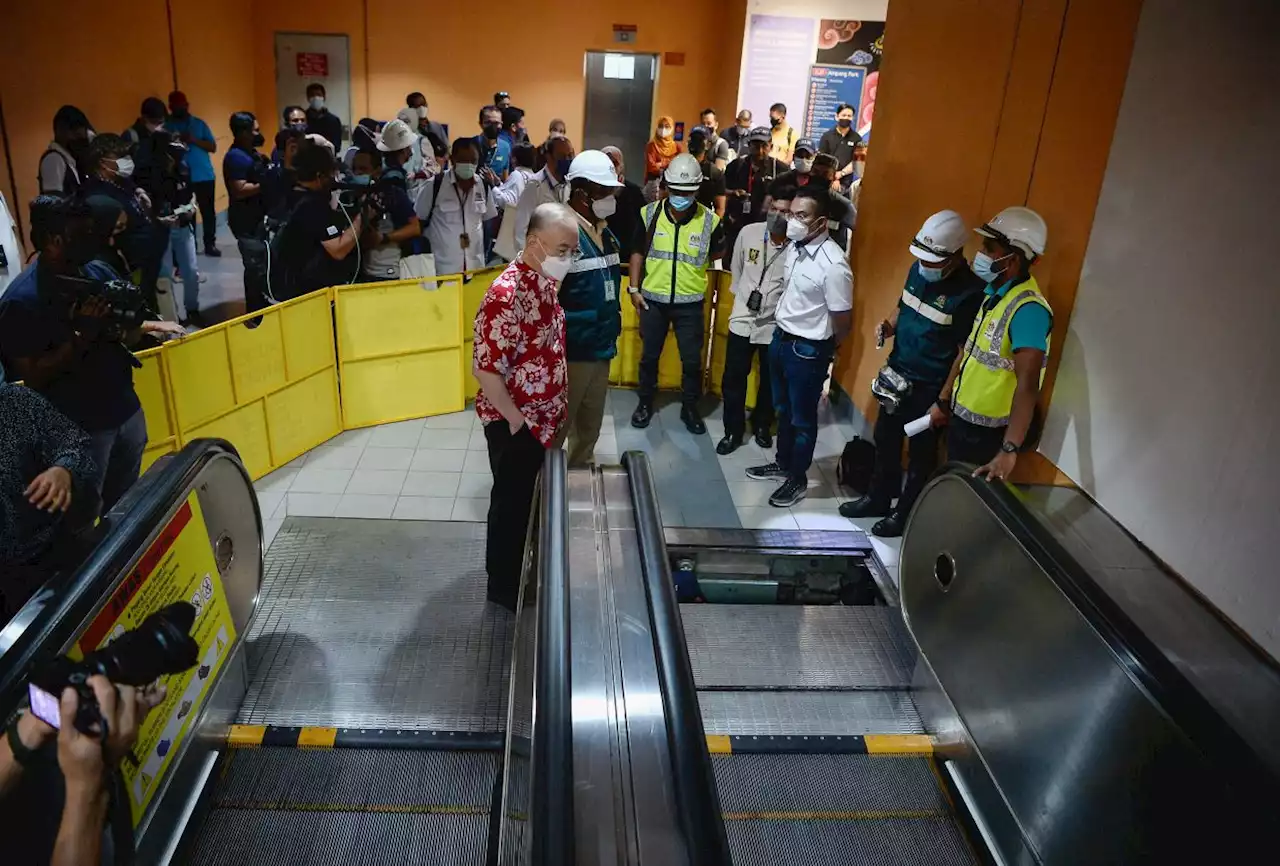 Faulty lifts, escalators in Ampang Park LRT to be fully operational soon, says Dr Wee