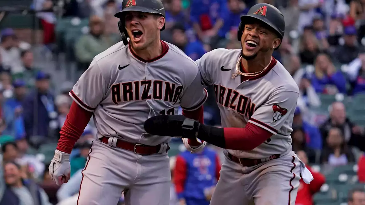 Daulton Varsho's 10th-inning double lifts D-backs past Cubs for third straight day