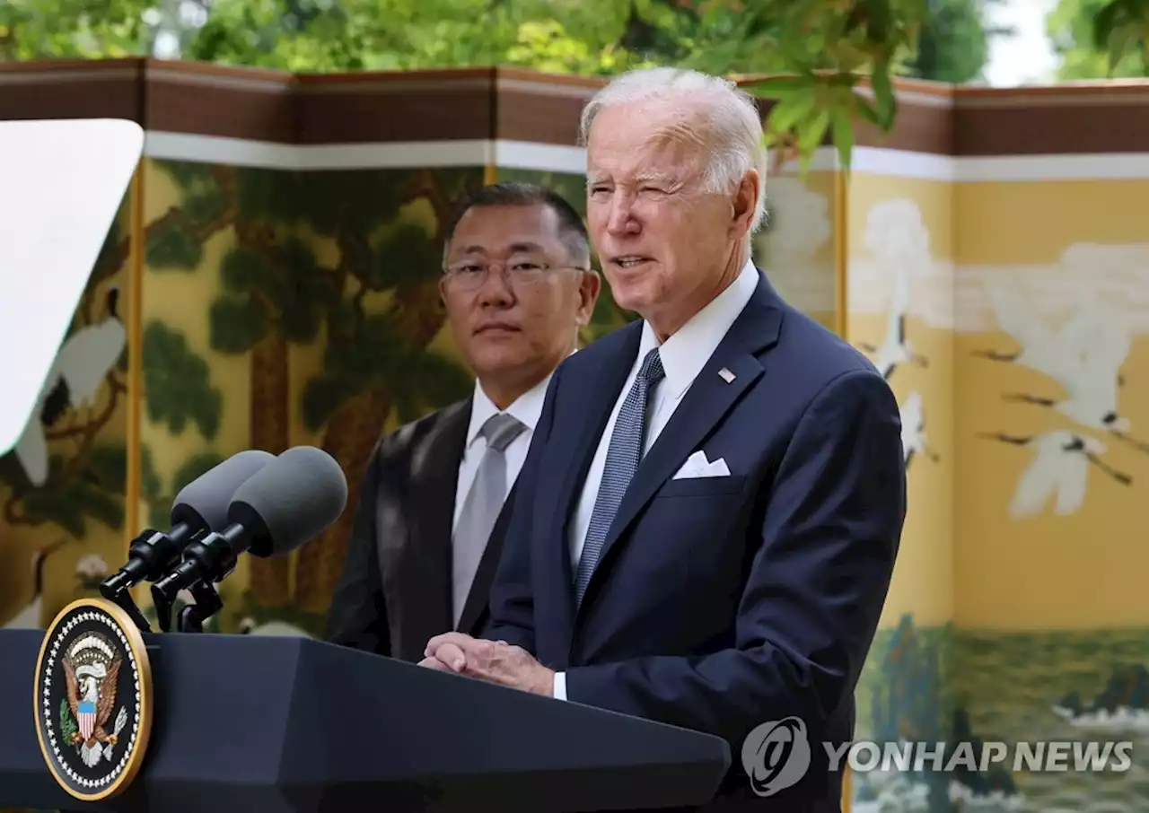 바이든, '北 김정은에 전할 말' 묻자 '헬로…끝'(종합) | 연합뉴스