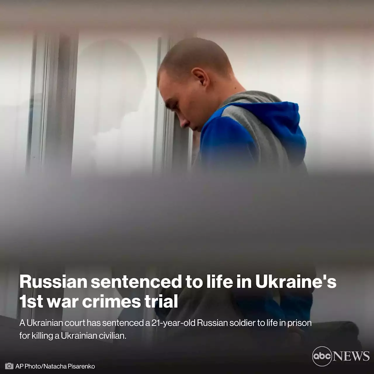 Russian sentenced to life in Ukraine's 1st war crimes trial