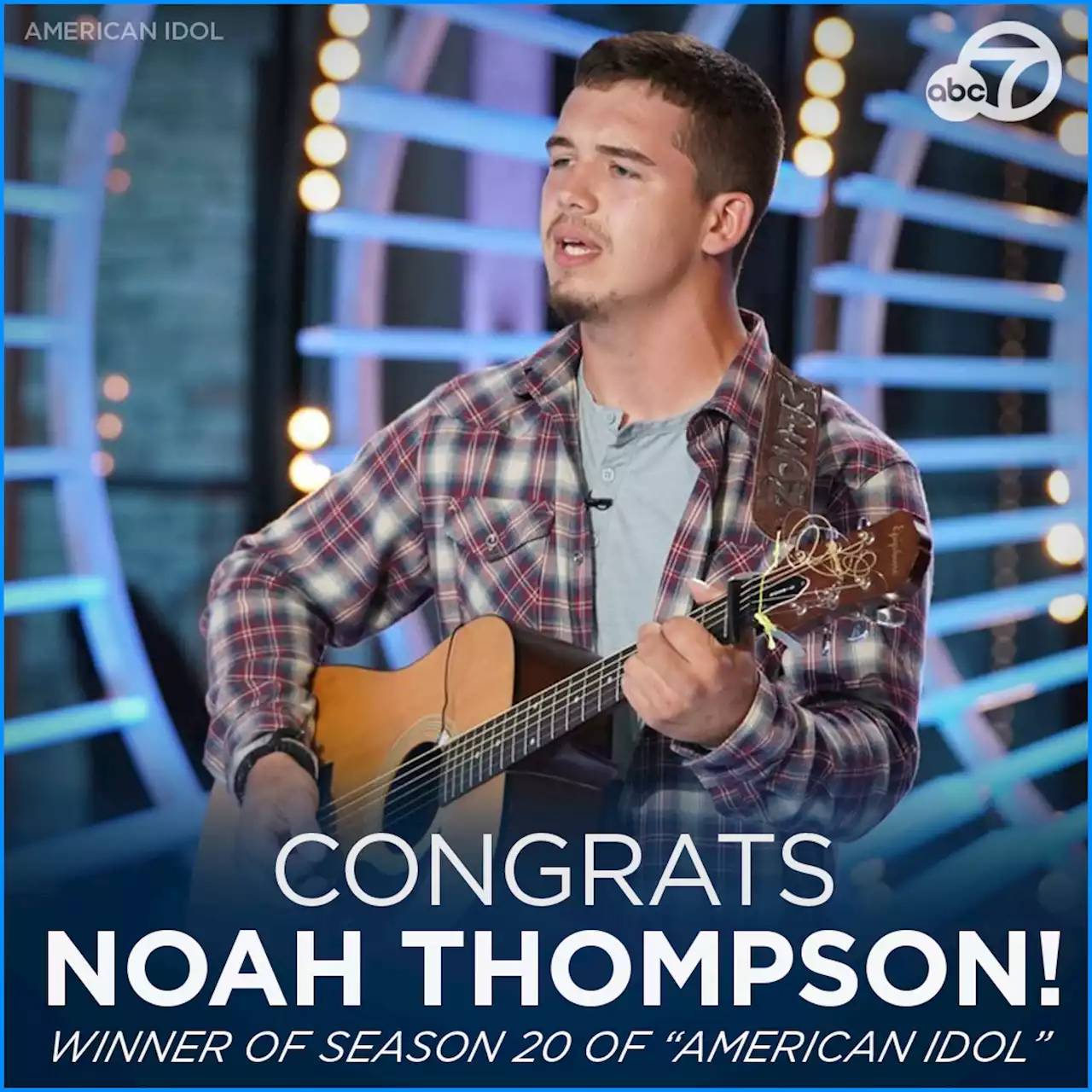 Noah Thompson crowned as the next 'American Idol' in season finale