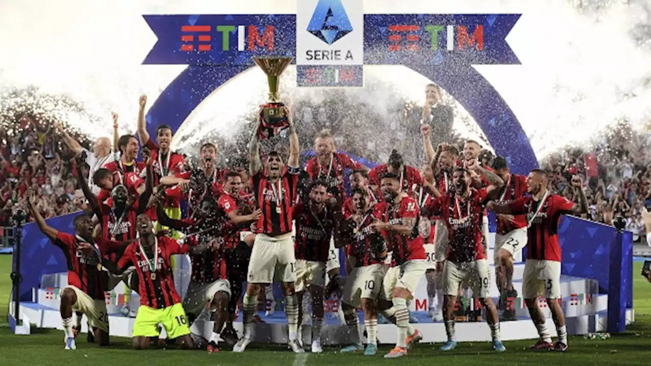 Milan se coronó campeón de la Liga de Italia tras golear al Sassuolo