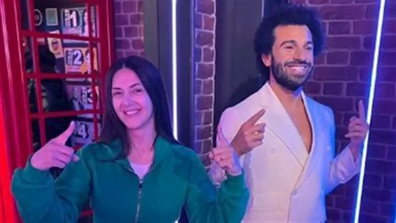 بالفيديو.. دنيا سمير غانم بصحبة محمد صلاح ونجوم العالم