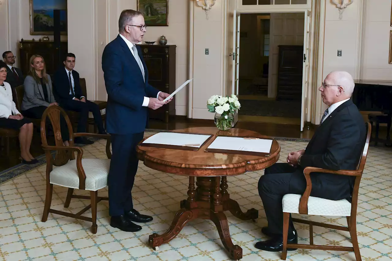 Albanese sworn in as PM in Australia ahead of Tokyo summit