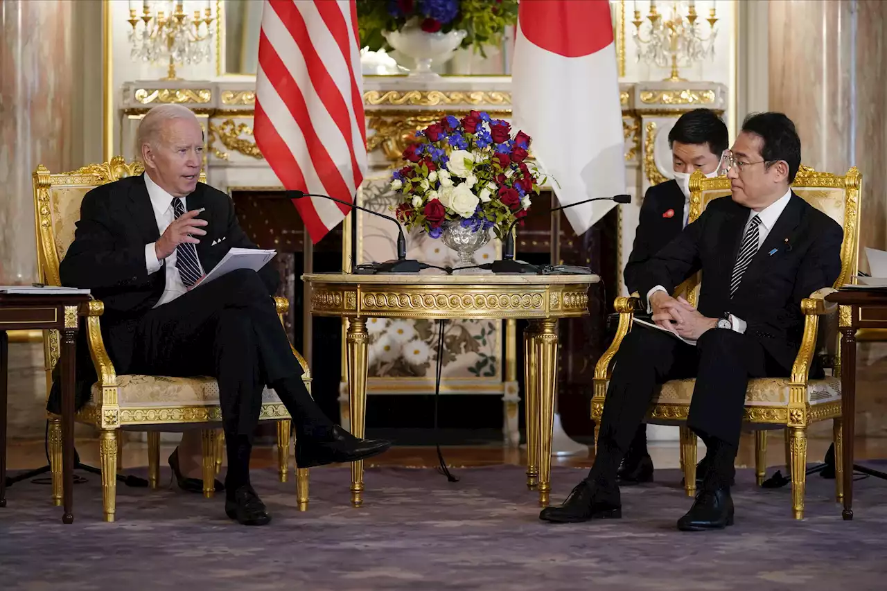 Biden to lay out in Japan who's joining new Asia trade pact