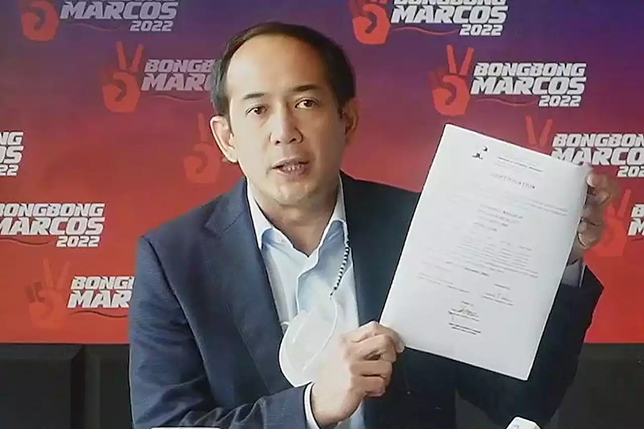 Marcos campaign spokesman chosen as next executive secretary - BusinessWorld Online