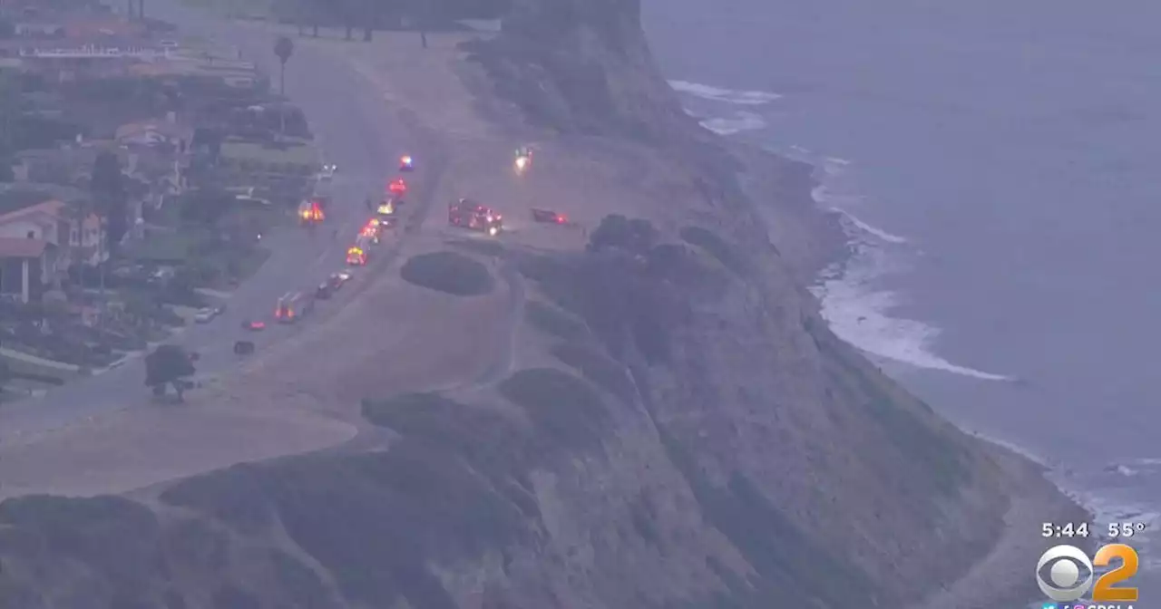 1 killed, 3 hurt in 300-foot fall down cliff in Palos Verdes Estates