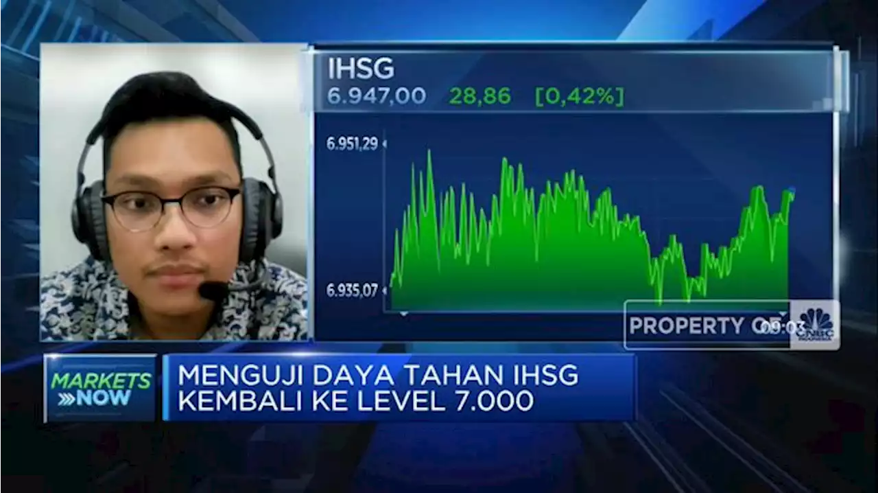 Dibuka Menghijau, Reli IHSG Kuat Tembus Level 7.000?