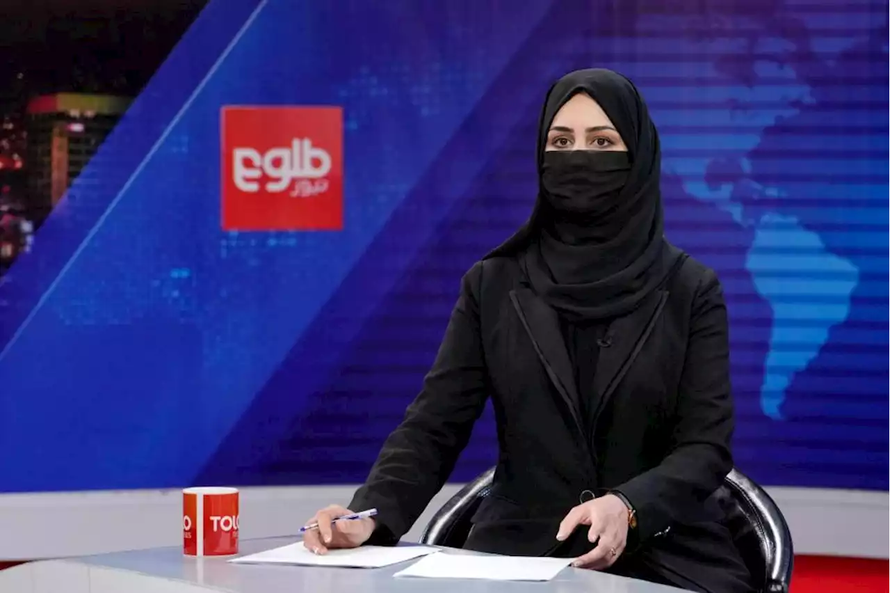 Taliban enforcing face-cover order for female TV anchors