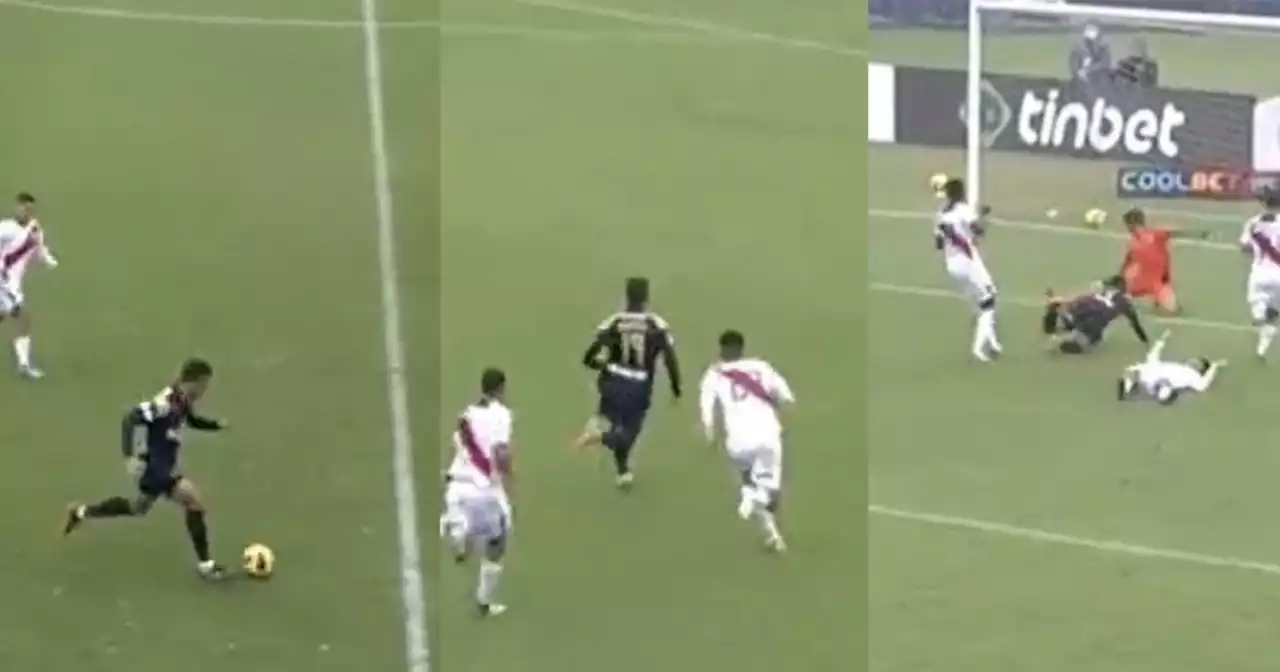 El golazo en Perú al que 'comparan' con el de Maradona a los ingleses