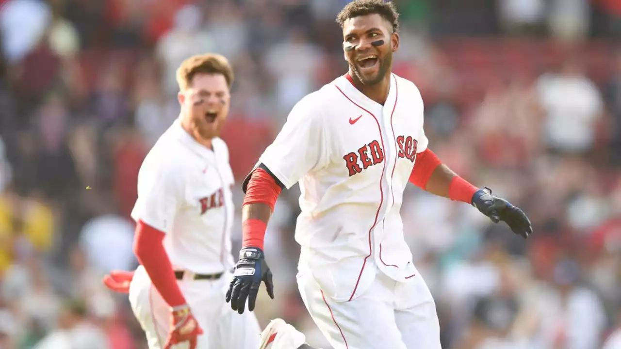 Franchy Cordero hits grand slam in 10th inning, surging Red Sox sweep struggling Mariners