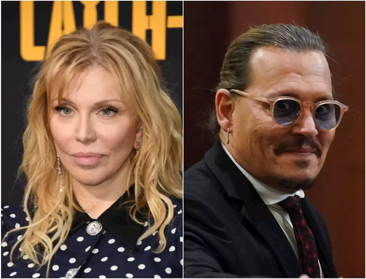 Courtney Love says Johnny Depp saved her life after nightclub overdose in 1995