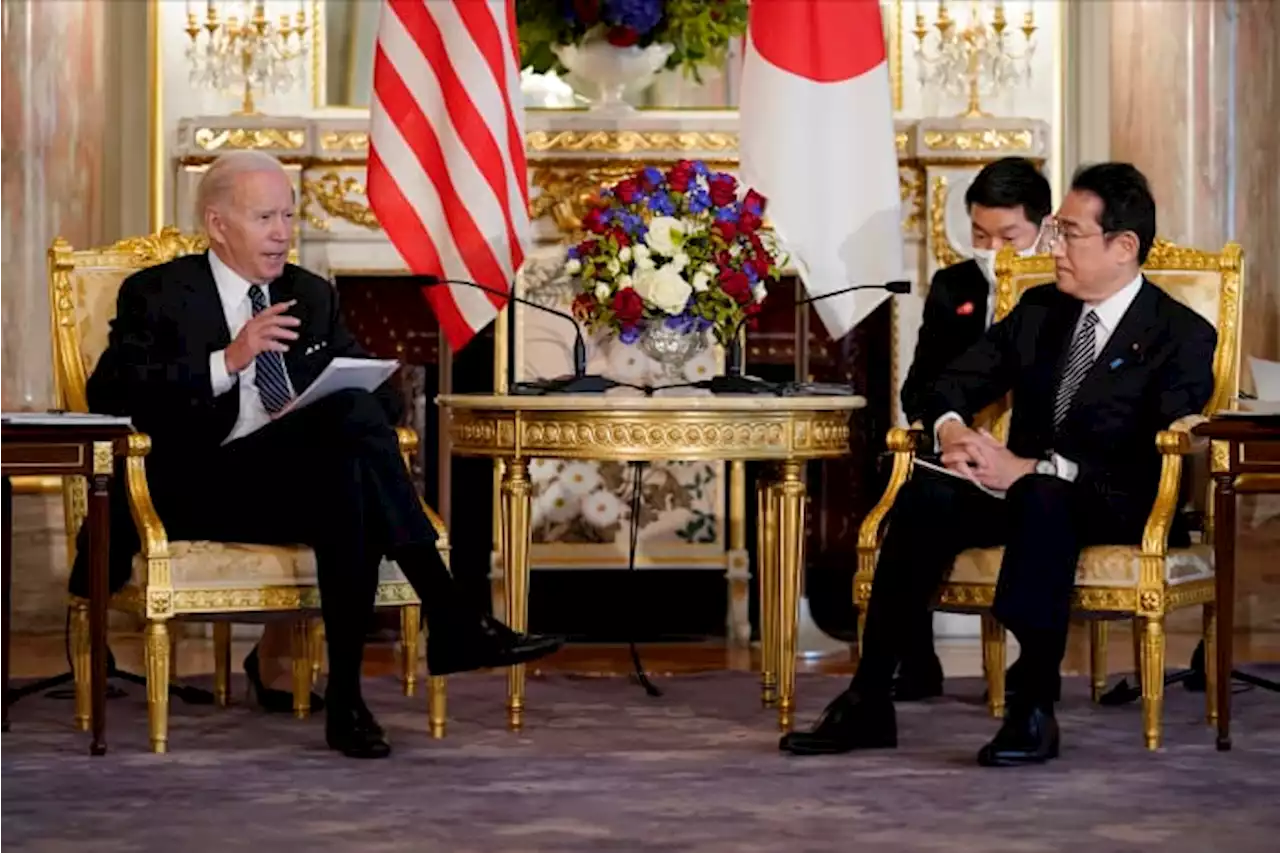 Biden to lay out in Japan who's joining new Asia trade pact