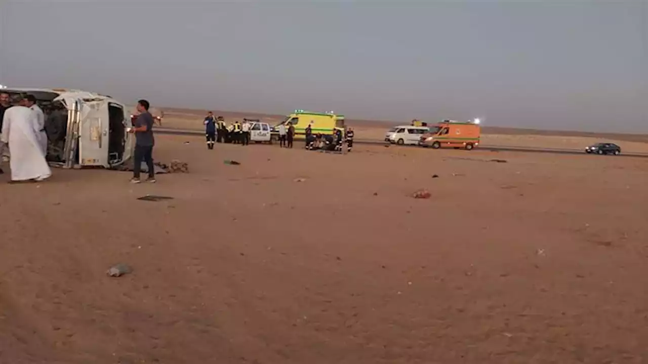 3 وفيات و10 مصابين في انقلاب ميكروباص أعلى الإقليمي