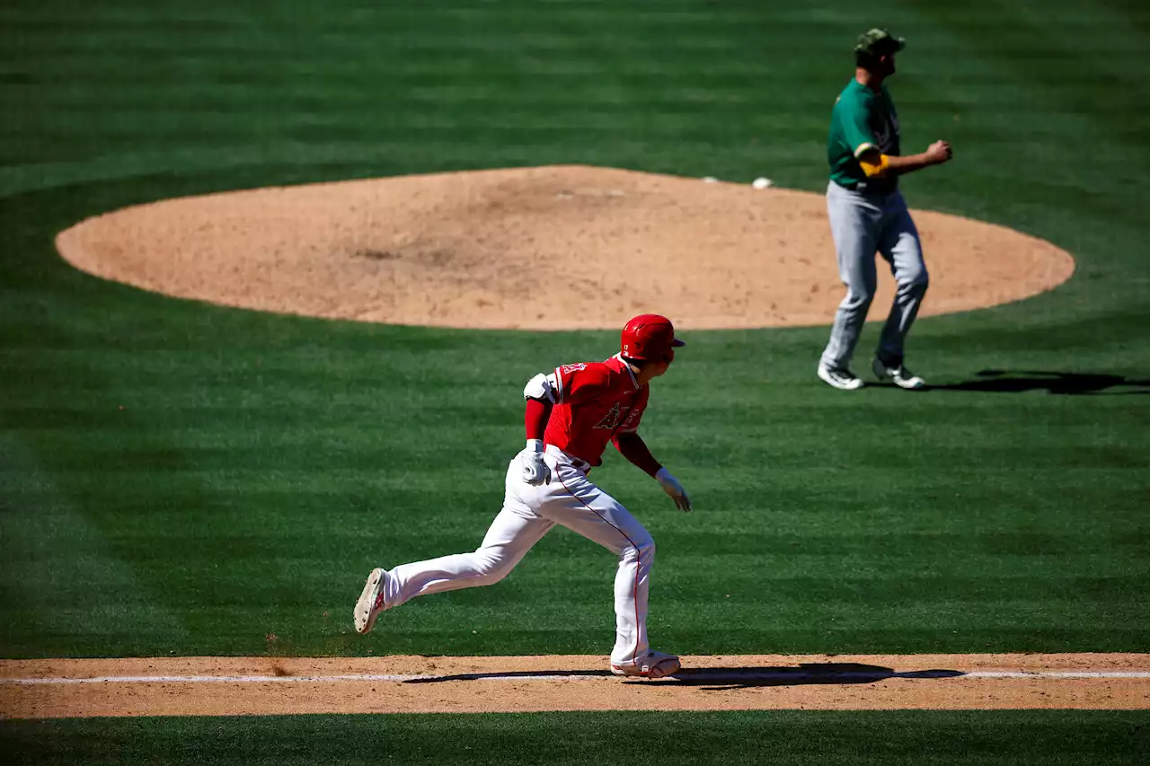 Ohtani, Trout HRs Back Sandoval in Angels' 4-1 Win Over A's