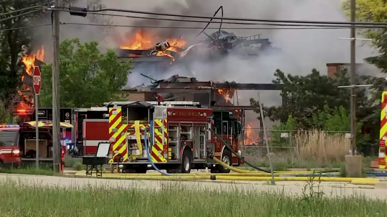 St. Charles Firefighters Putting Out Hot Spots After Vacant Resort Fire