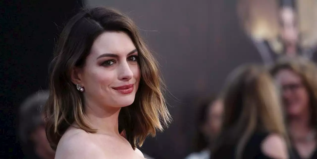 Anne Hathaway stuns in Gucci mini at Cannes