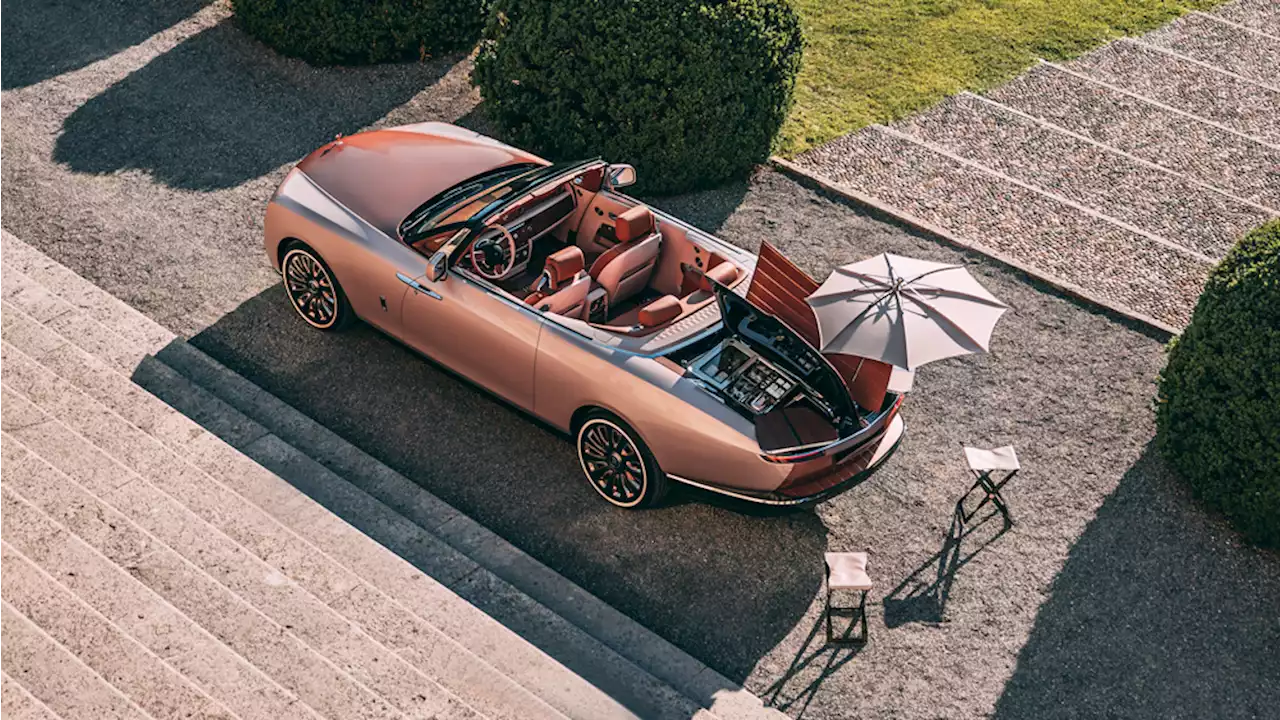 The Boat Tail Is Back! Rolls-Royce Unveils Another Lavish 19-Footer, and This Time It’s Rose Gold