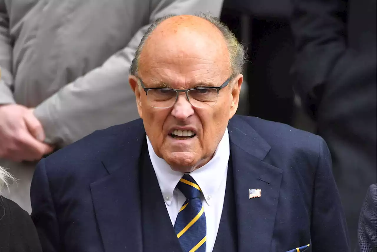 Rudy Takes Break From Parade to Yell at Stranger on the Street