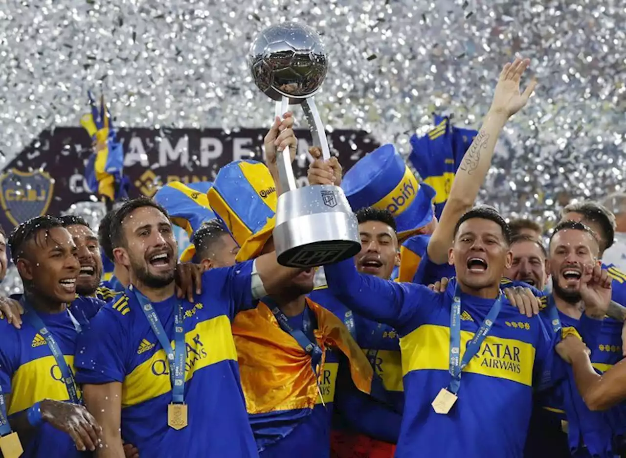 Soccer-Boca Juniors beat Tigre 3-0 to win Argentine Copa de la Liga title