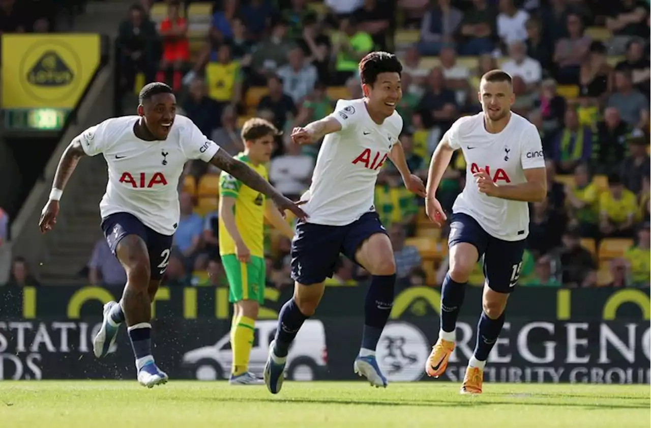 Soccer-Tottenham seal Champions League spot with 5-0 win at Norwich