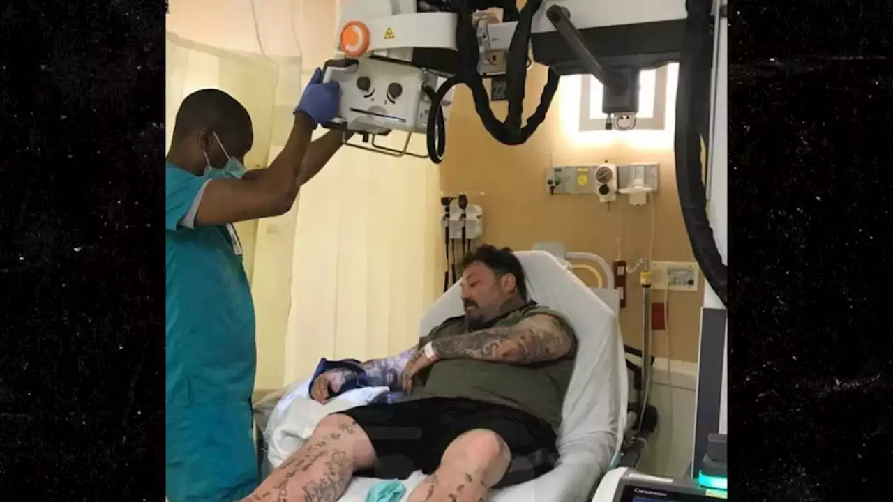 Bam Margera Breaks Wrist While Skateboarding, No Pain Meds