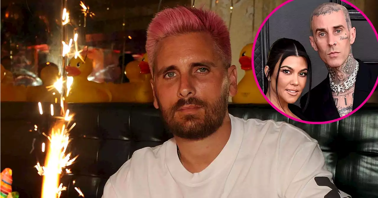 Where Was Scott While Kourtney and Travis Barker Got Married in Italy?