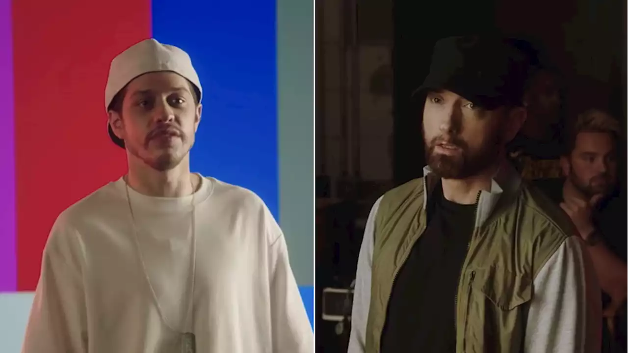 Eminem Makes a Cameo in Pete Davidson’s Final ‘SNL’ Rap Parody ‘Forgot About Lorne’