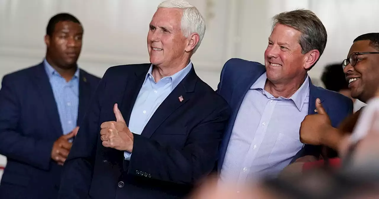 Kemp, Perdue GA primary also pits Trump against Pence