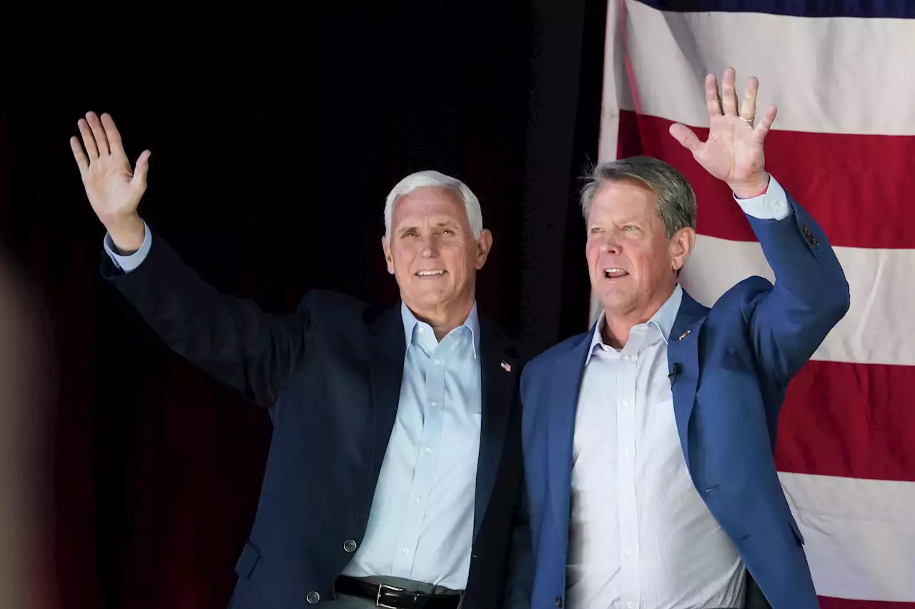 Pence push for Kemp caps end of Georgia primary campaign