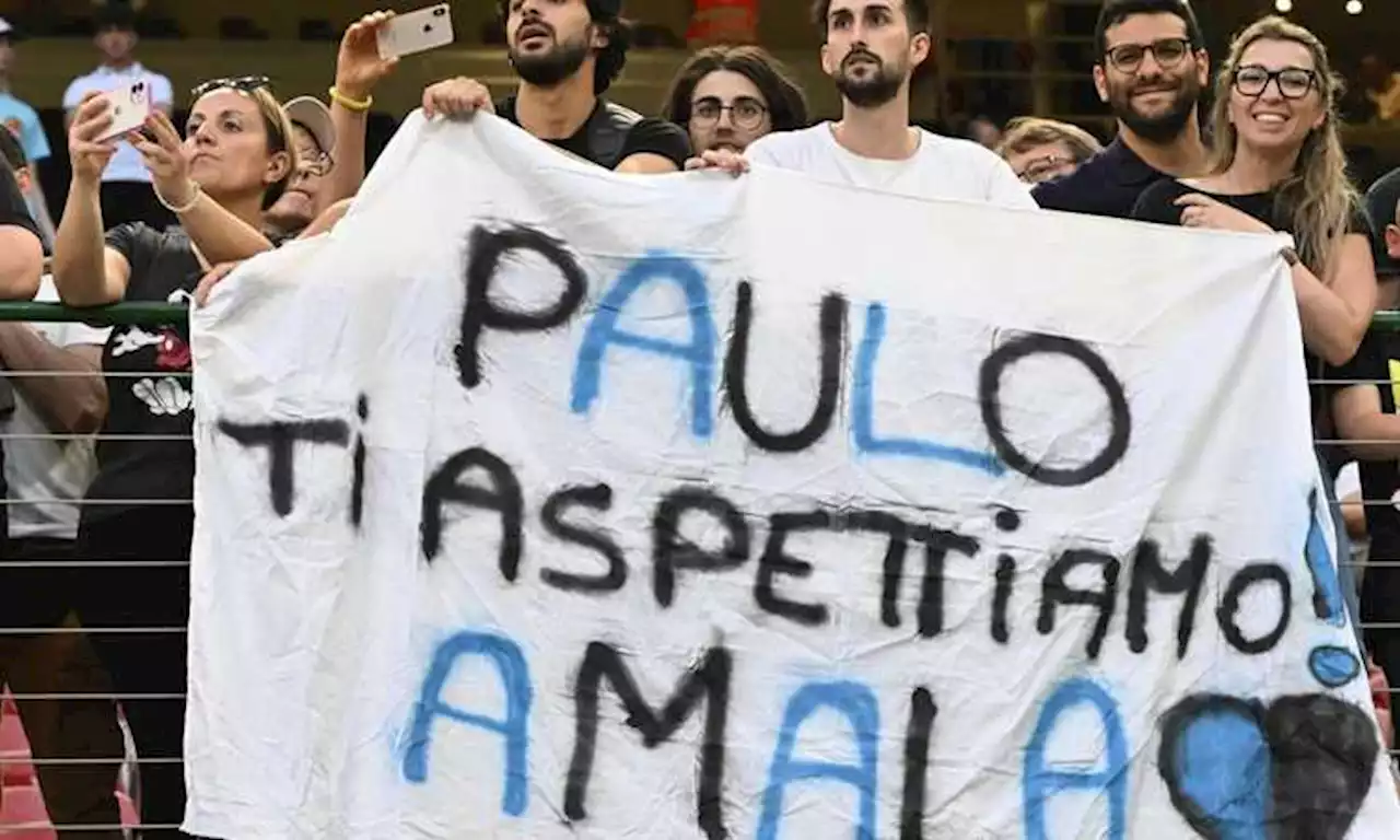 'Paulo, ti aspettiamo': San Siro abbraccia Dybala nella notte di Eto'o, in campo contro ogni discriminazione