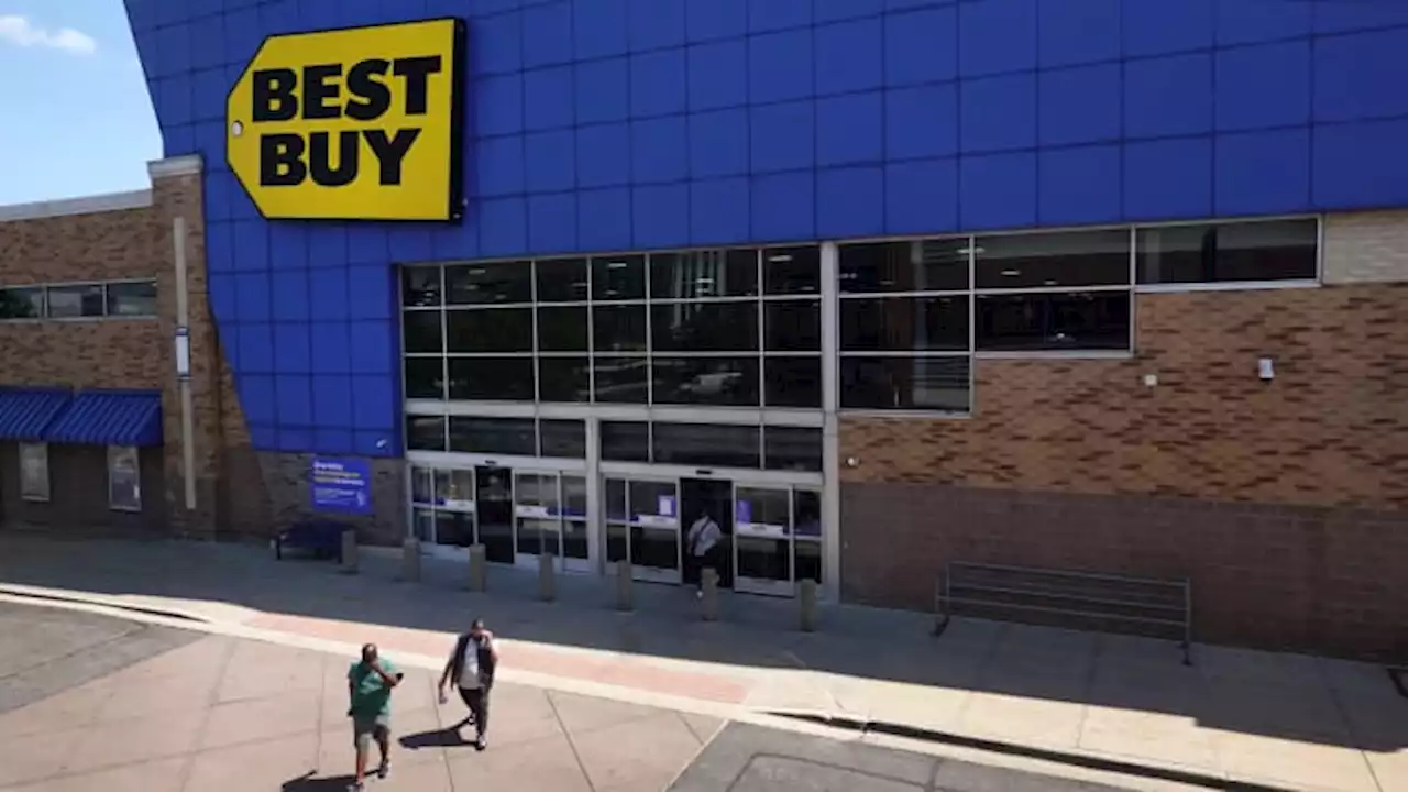 Best Buy shares rise after electronics chain's sales top expectations