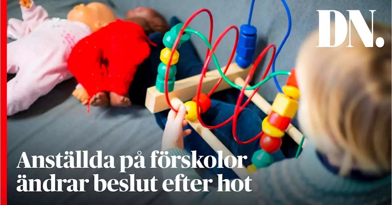 Förskolepersonal i Göteborg ändrar beslut av rädsla för våld