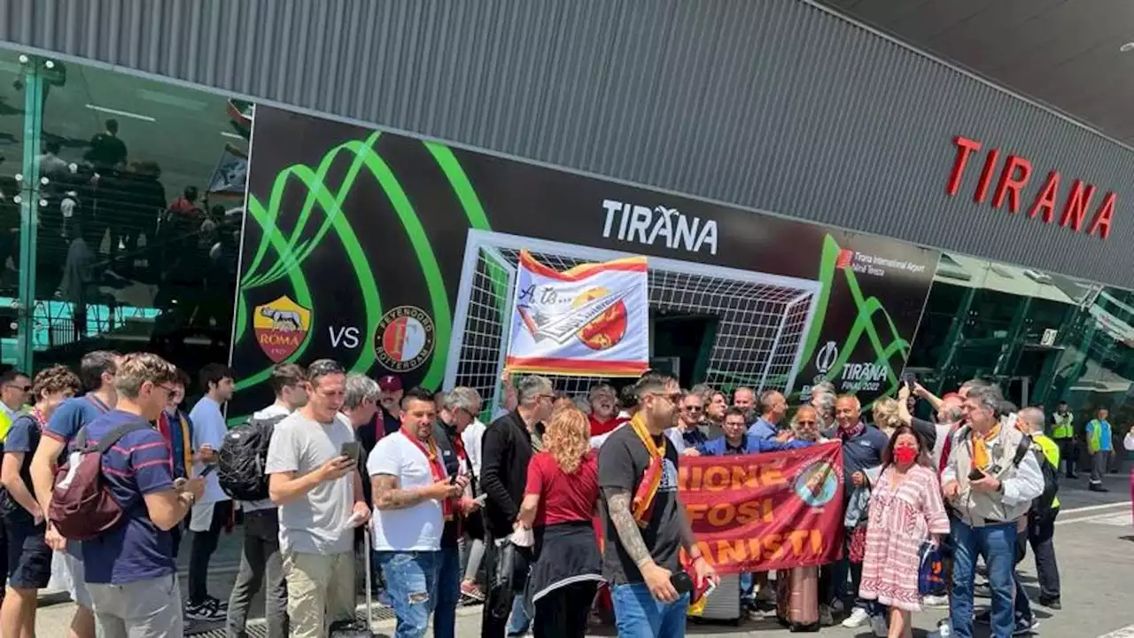 Tirana blindata per Roma-Feyenoord: attesi in cinquantamila