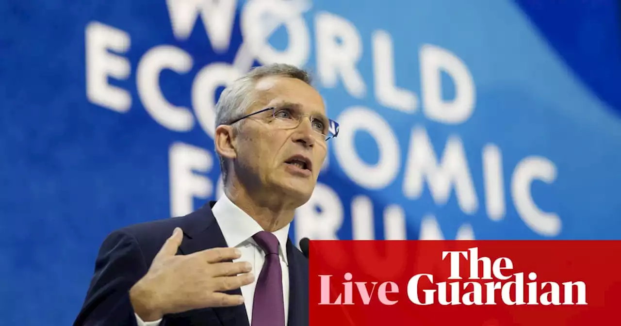 Davos day two: Freedom more important than free trade, says Nato’s Stoltenberg – live updates