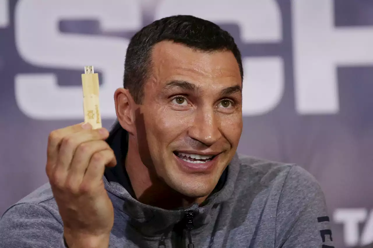 Anthony Joshua made offer for Wladimir Klitschko’s £160,000 USB memory stick