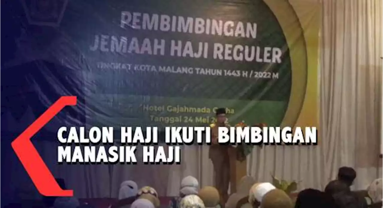 508 Calon Haji di Kota Malang Ikuti Bimbingan Manasik Haji