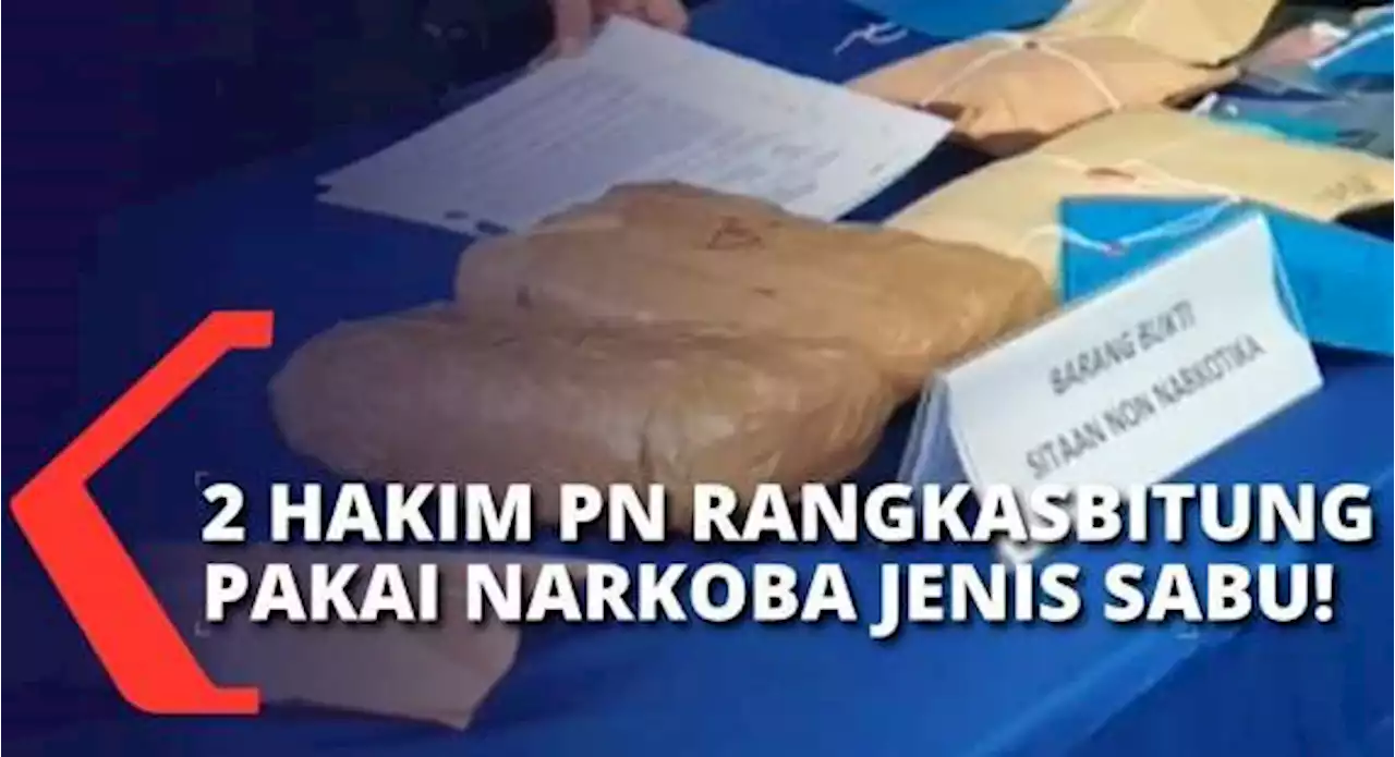 BNN Tangkap 2 Hakim PN Rangkasbitung Pemilik Sabu, Seluruh Pegawai Pengadilan Jalankan Tes Urine!