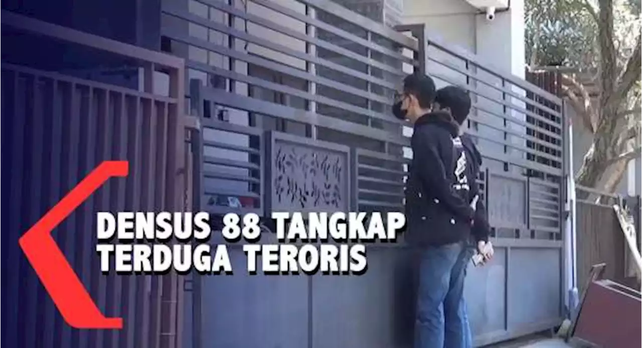 Densus 88 Tangkap Terduga Teroris di Rumah Kos Malang