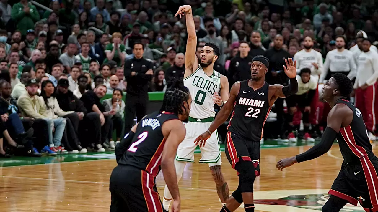 Celtics Vs. Heat Takeaways: Jayson Tatum, Defense Shine in Game 4 Rout