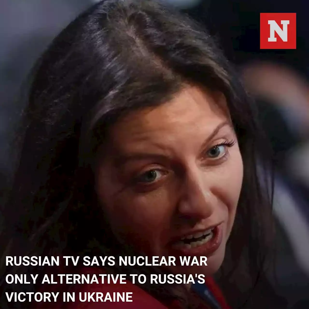 Russian TV says nuclear war only alternative to Russia's victory in Ukraine