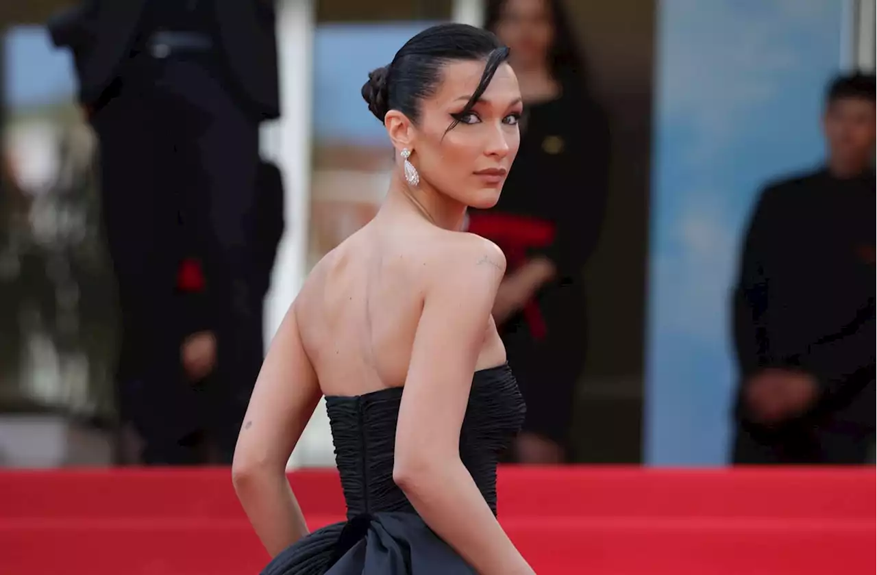 Bella Hadid Wore ‘80s-Era Versace At The 2022 Cannes Film Festival